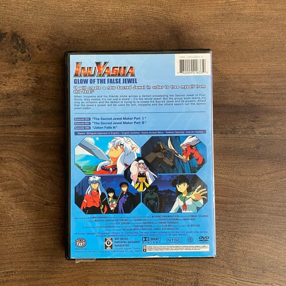 Inuyasha Glow Of The False Jewel Vol. 32 DVD - Picture 3 of 4